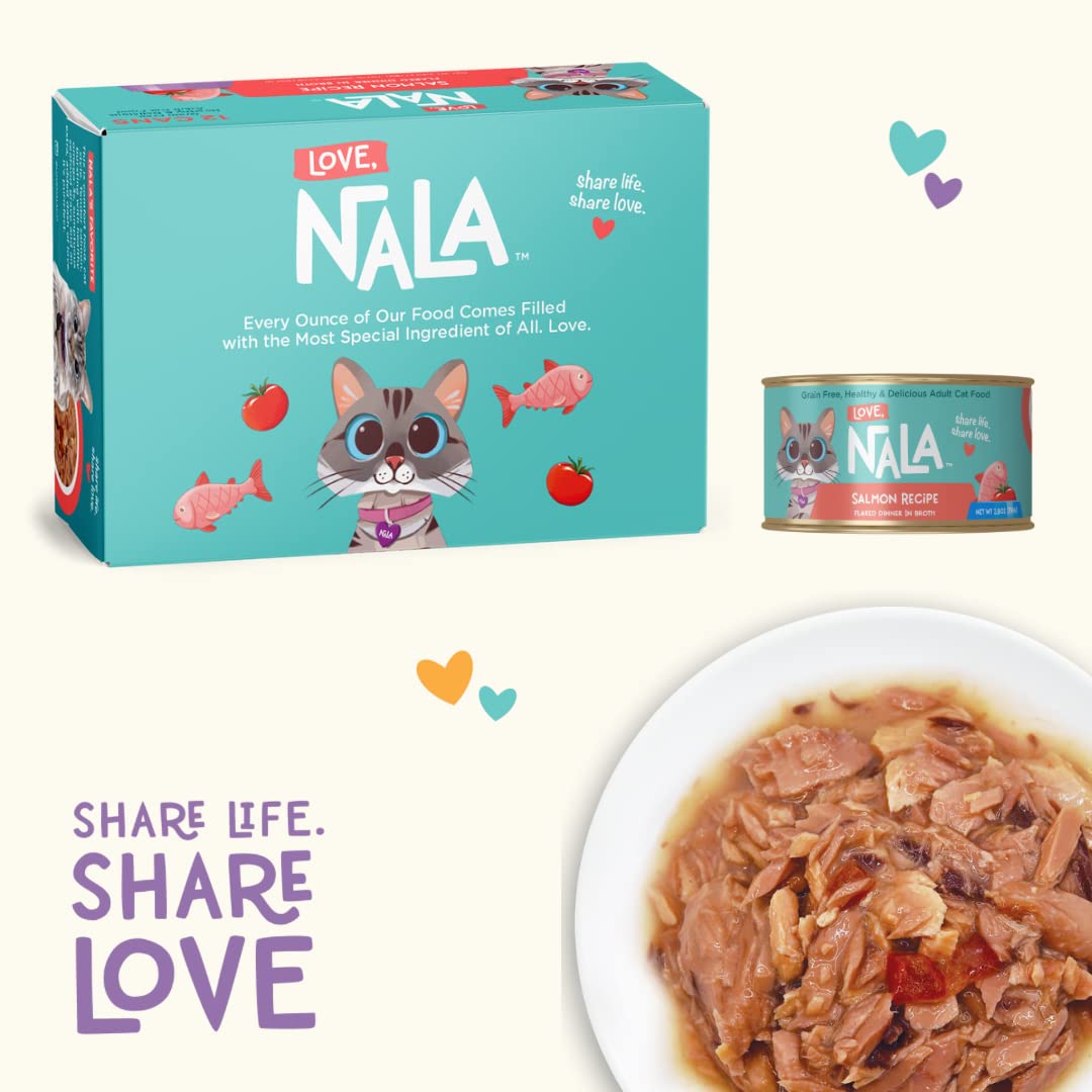 Love NALA bite-sized flakes in broth showcasing texture