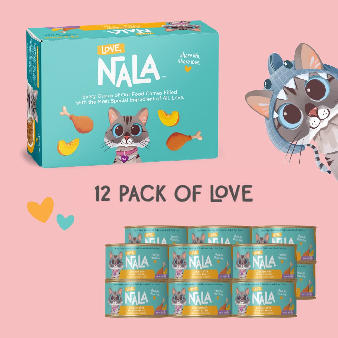 LOVE, NALA broth-rich meal suggesting hydration-friendly formula