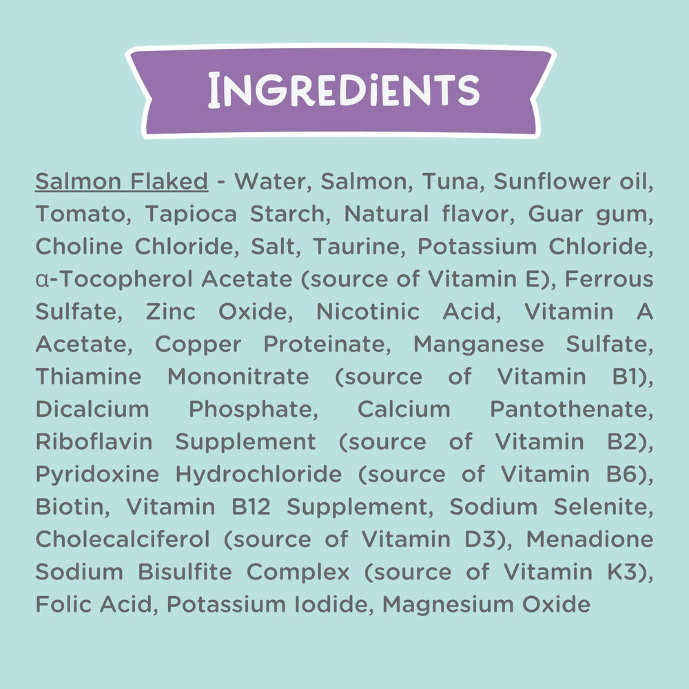 Love NALA omega-3 rich salmon in-broth close-up aids coat health