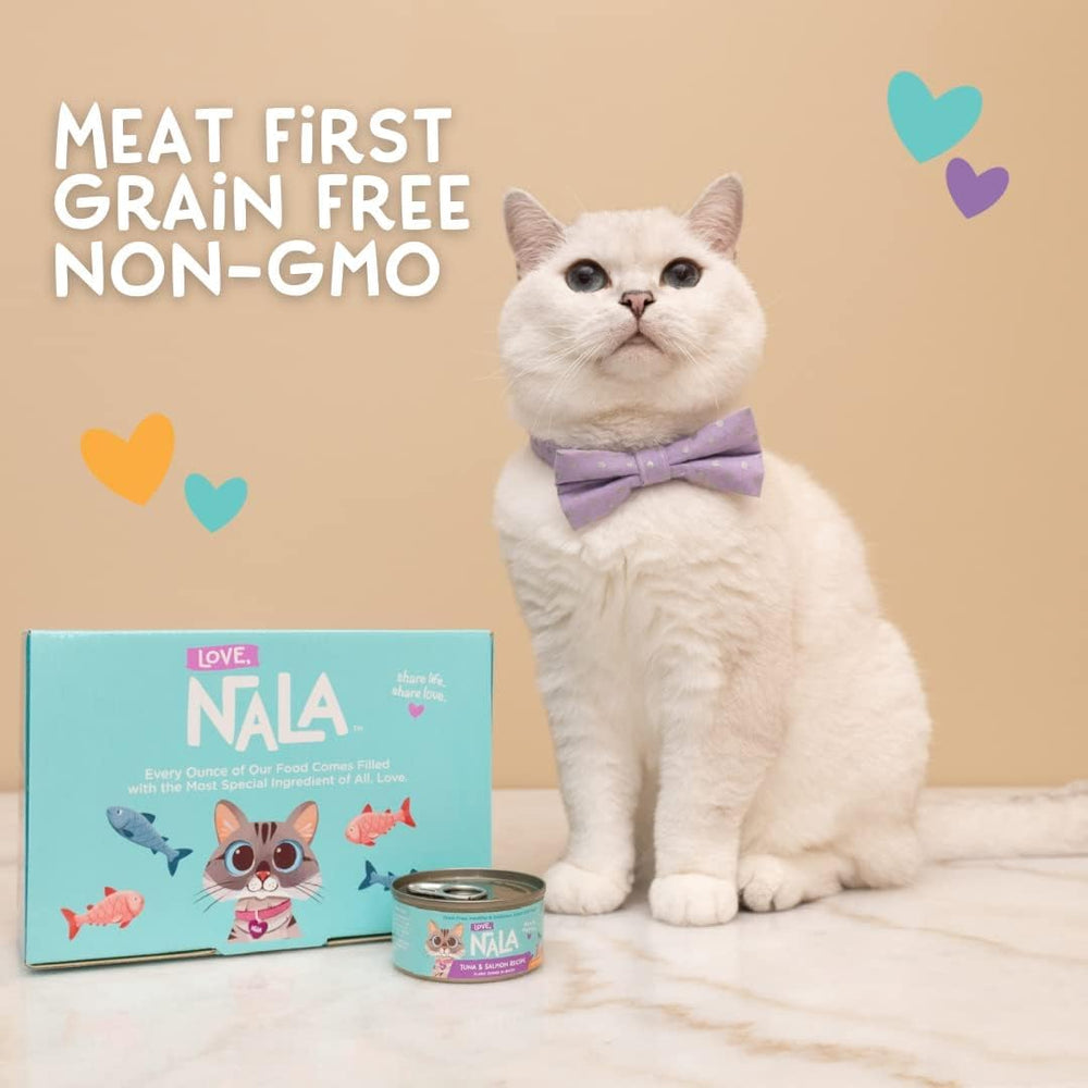 LOVE, NALA vet-trusted-seal image signals veterinary-endorsed daily nutrition.