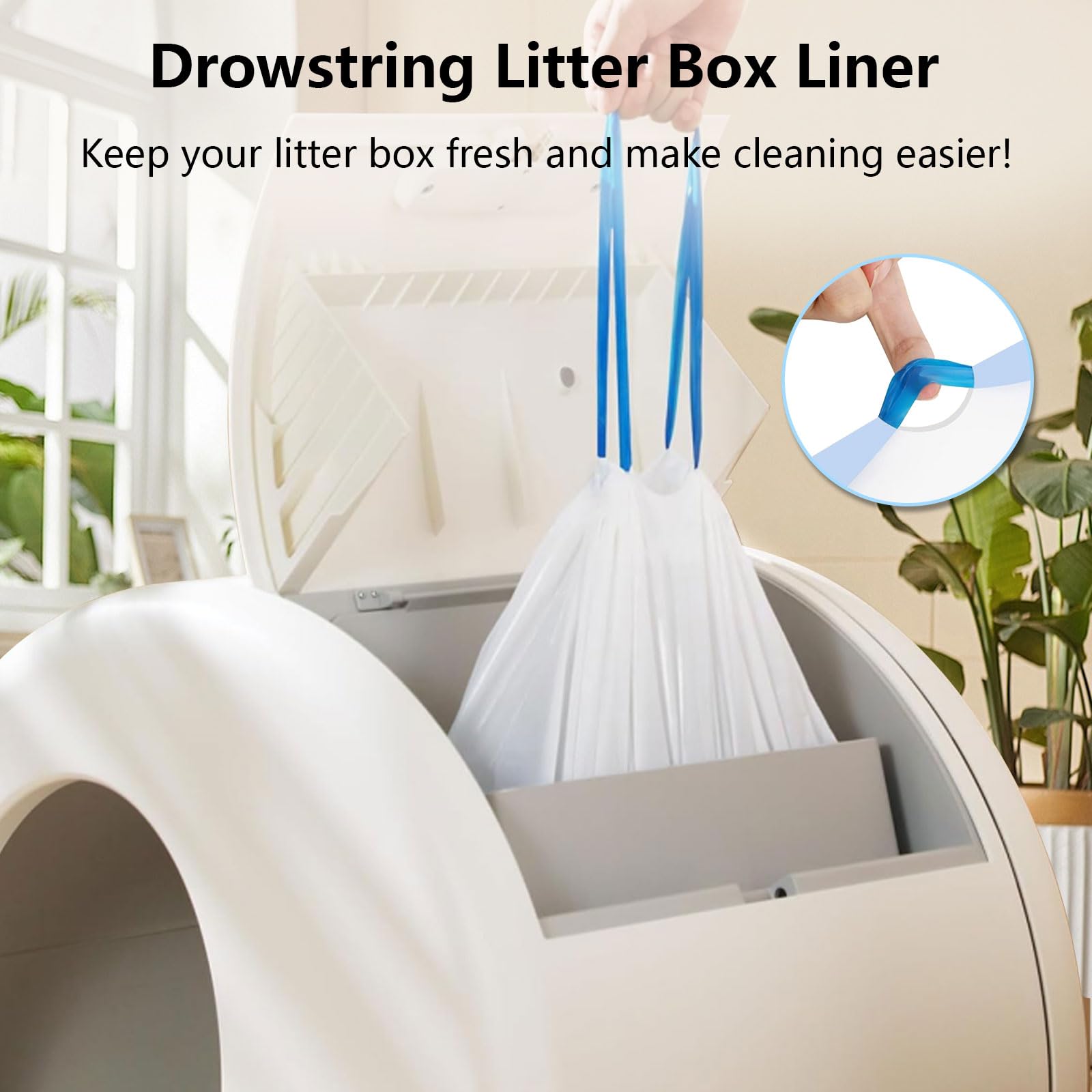 Loveishere 18x12 pack dimensions highlight ample space for litter disposal