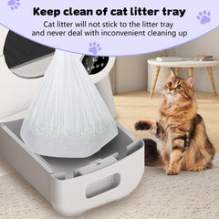 Loveishere fsitego-fumoi compatible liners fit self-cleaning boxes without gaps