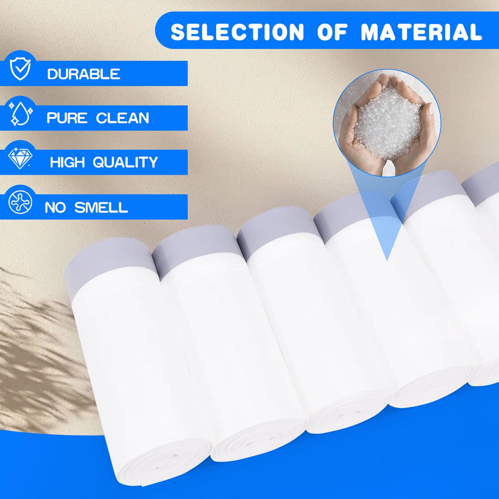 Loveishere Litter-Robot 4/3 compatible bags seal waste securely.
