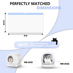 Loveishere tear-resistant material liner resists leaks during disposal