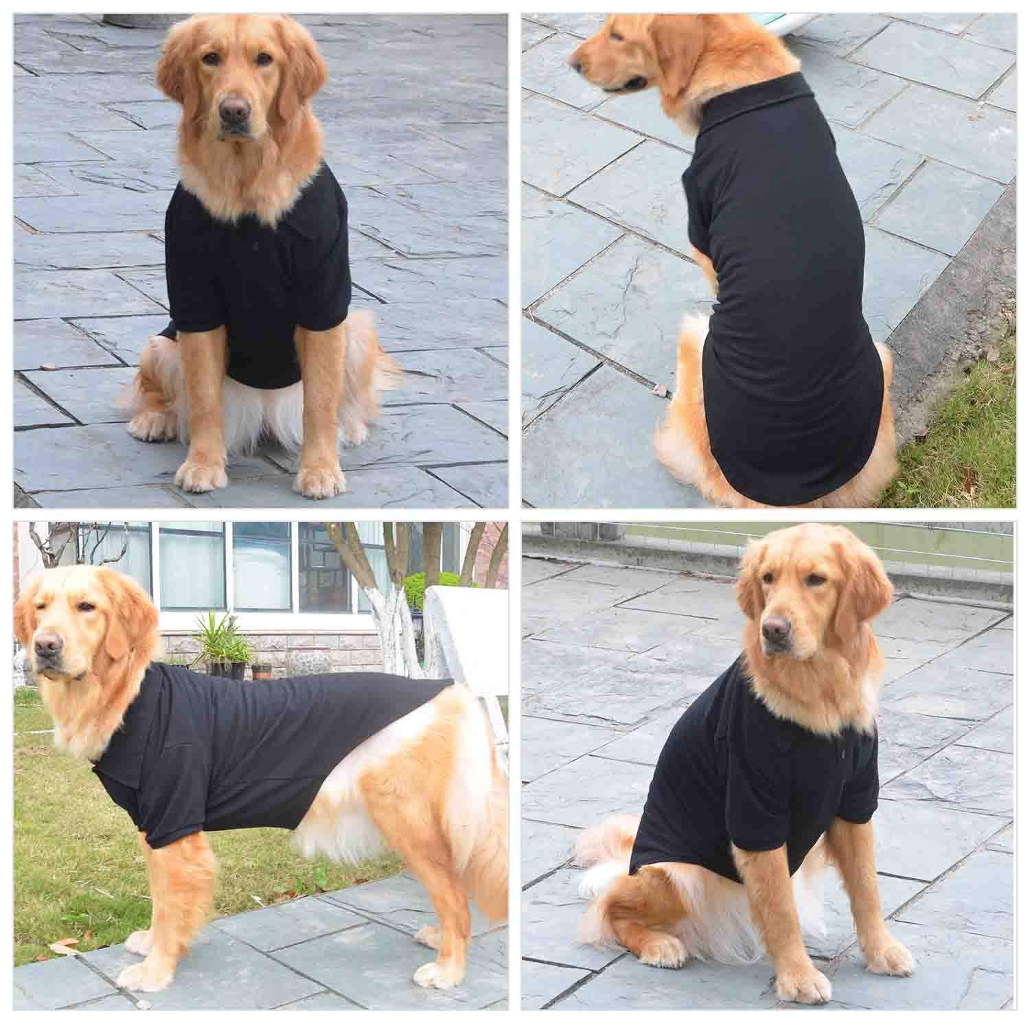 Lovelonglong basic dog polo shirt cotton fabric closeup emphasizes soft breathable material.