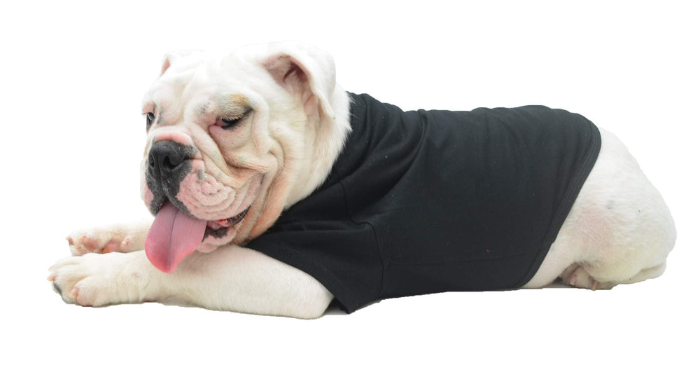 Lovelonglong Bulldog Clothes fits beefy chests for comfortable movement