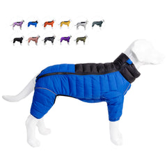 Lovelonglong dog coat with four-legs warmth keeps your pup cozy during cold walks.