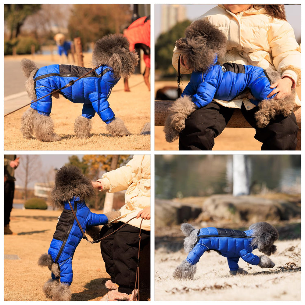 Lovelonglong dog coat reflective back strip enhances nighttime visibility for safety.