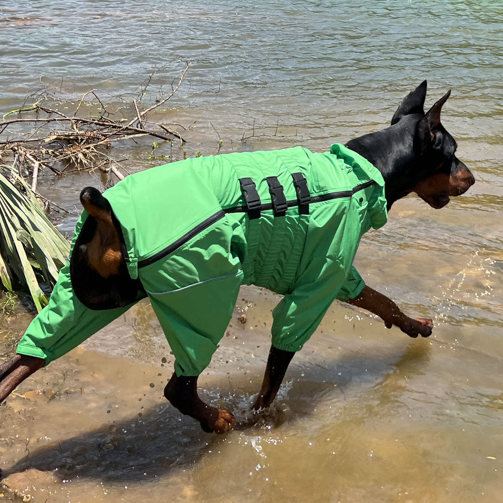 Lovelonglong jacket fabric close-up reveals premium waterproof material