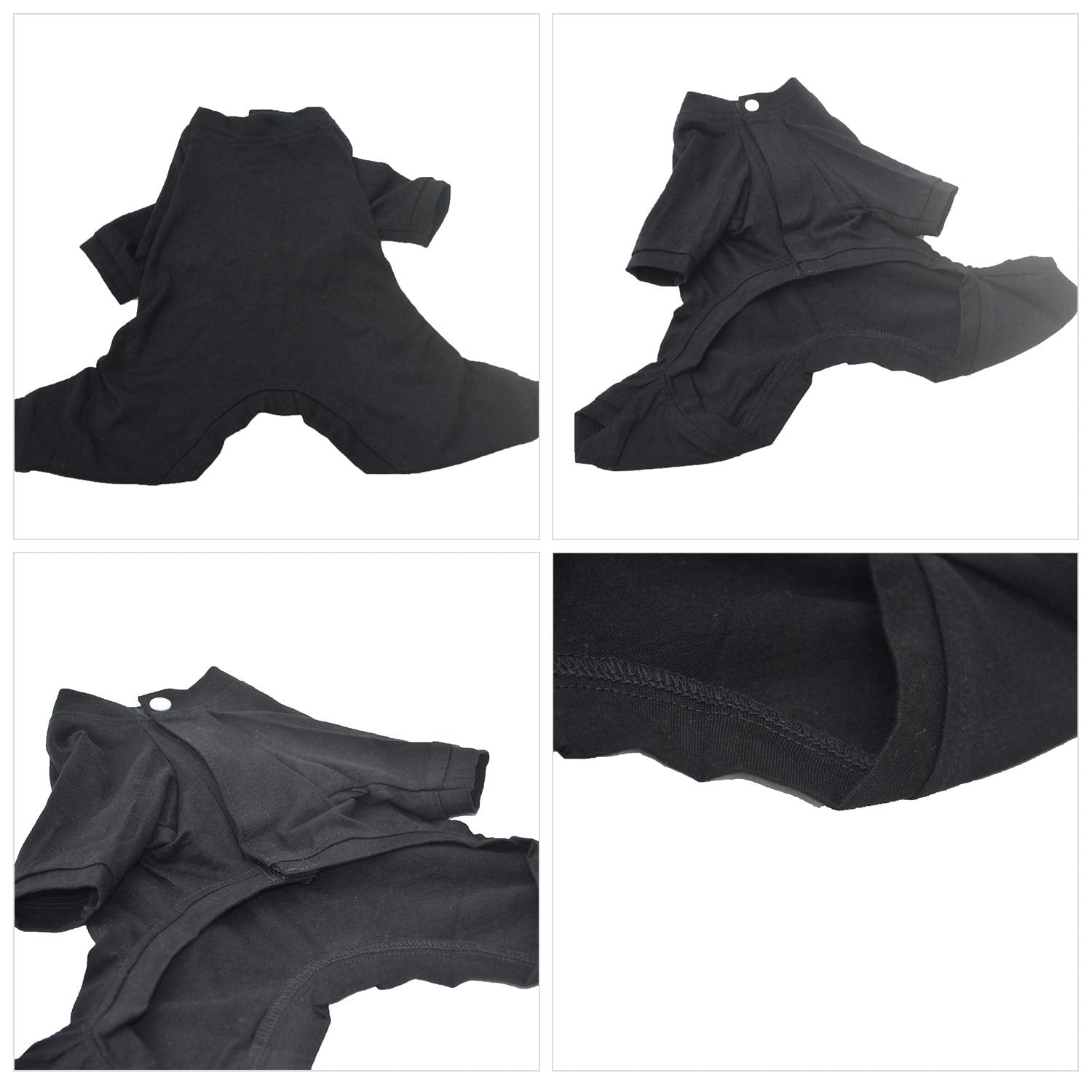 Lovelonglong Four Feet Dog Pajamas 4-legs design keeps fur tidy during wear.