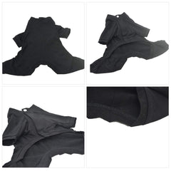 Lovelonglong Four Feet Dog Pajamas 4-legs design keeps fur tidy during wear.