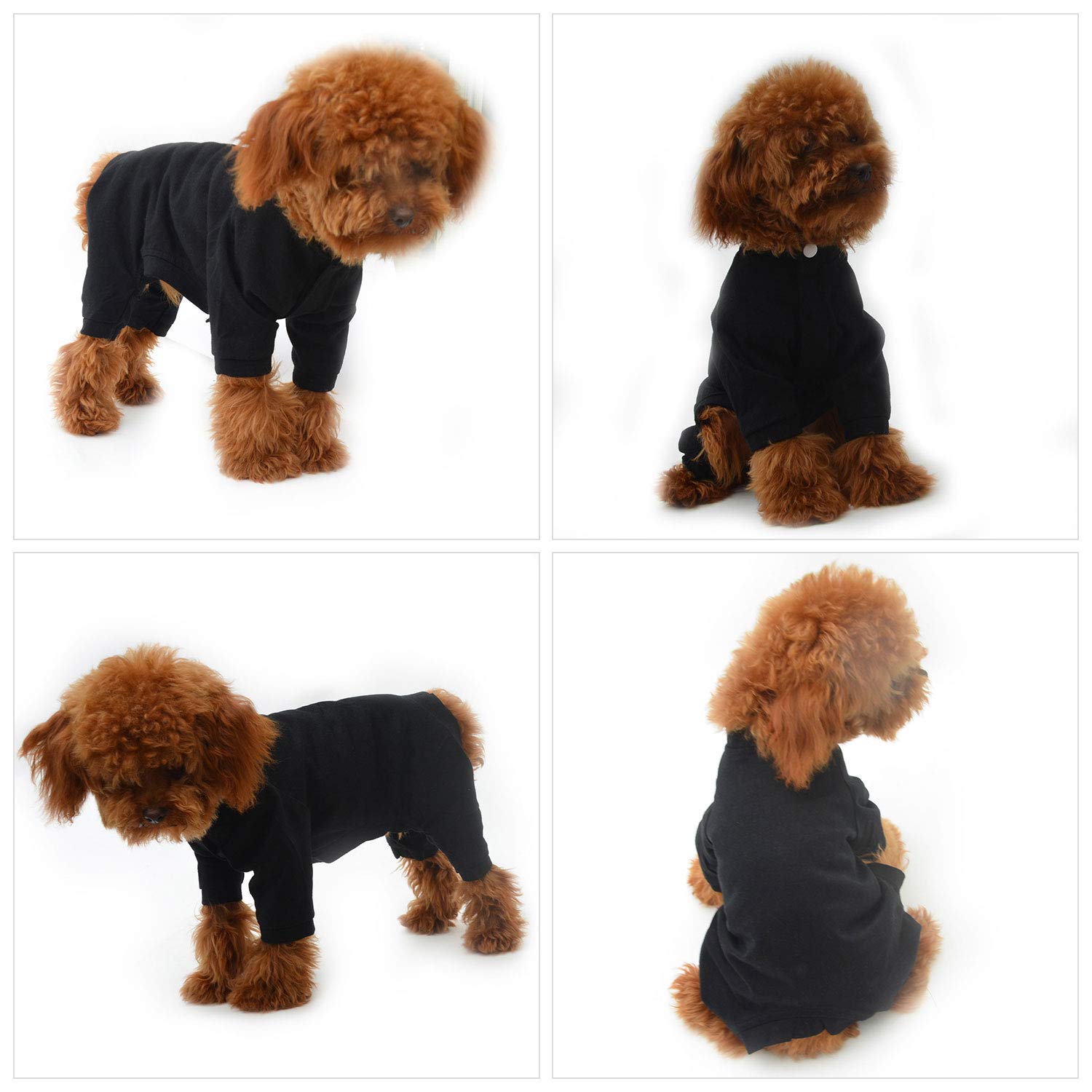 Lovelonglong four feet dog pajamas in car setup promotes tidy car interiors.