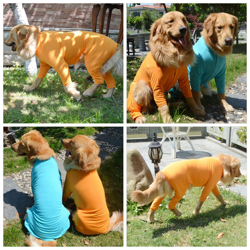 Lovelonglong Four Feet Dog Pajamas folded-packaging demonstrates easy storage and care.