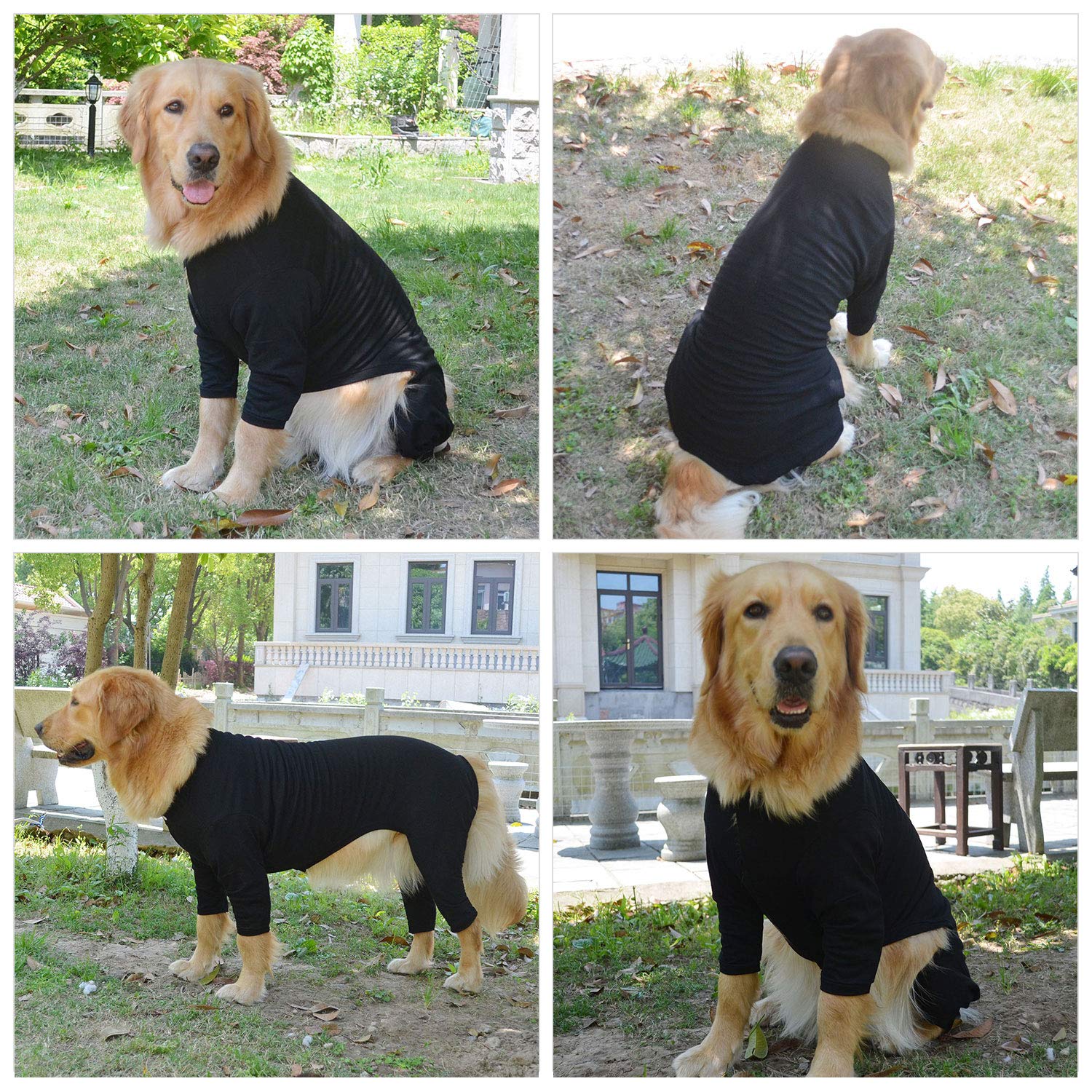 Lovelonglong four feet dog pajamas packaging image indicates gift-ready presentation.