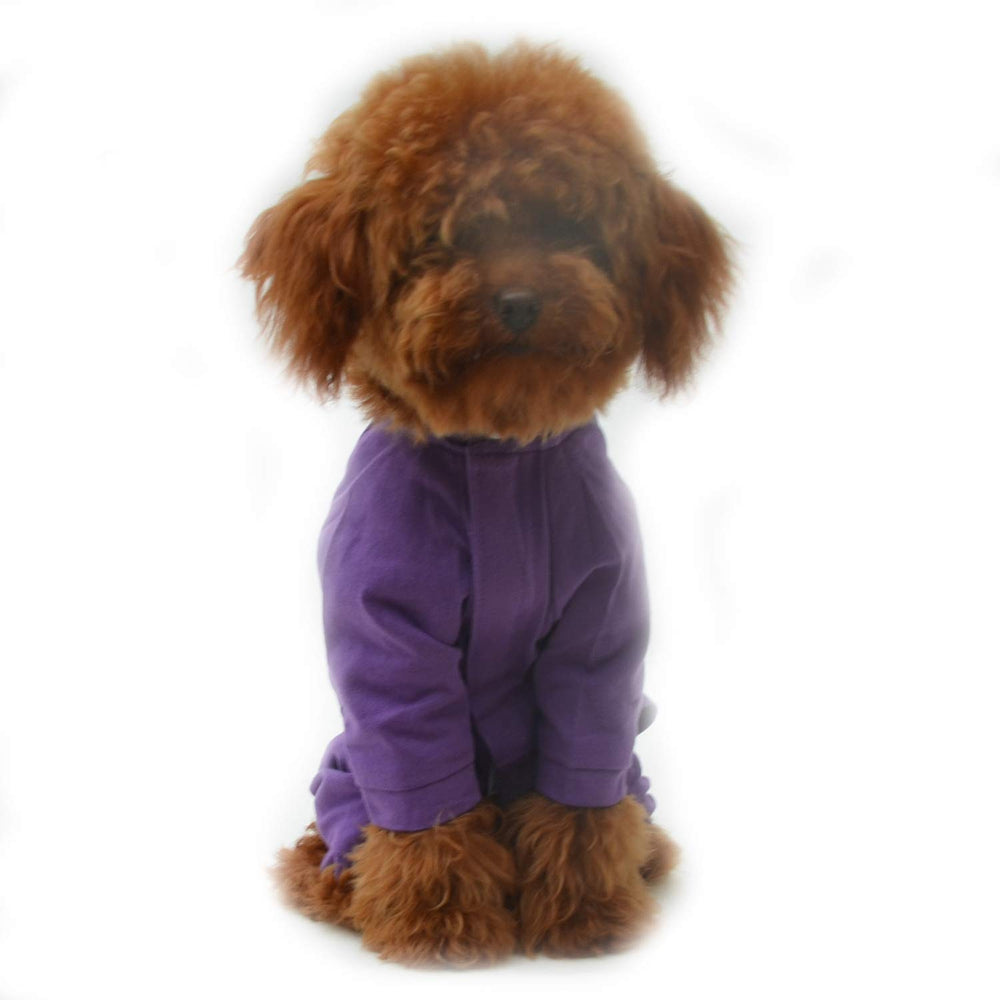 Lovelonglong four feet dog pajamas pure cotton material, gentle skin contact.