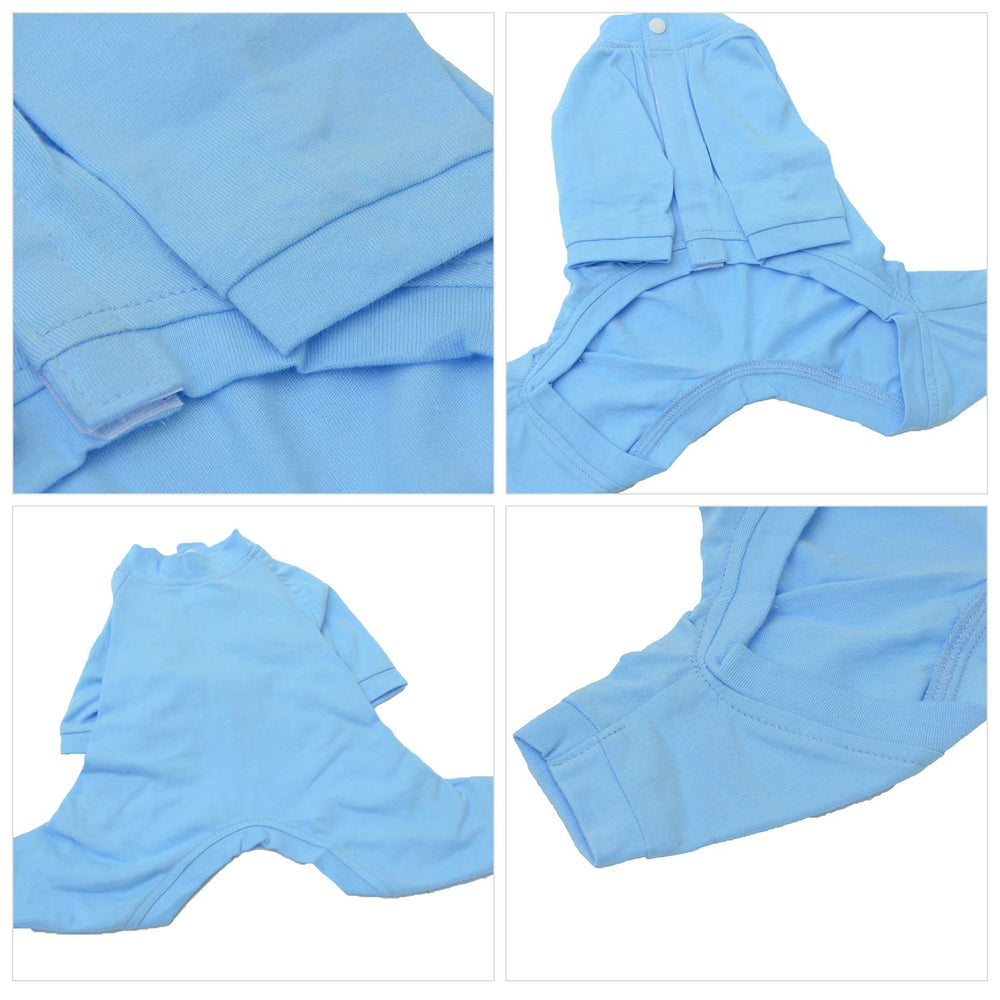 Fabric closeup of Lovelonglong Four Feet Pajamas shows ultra-soft cotton