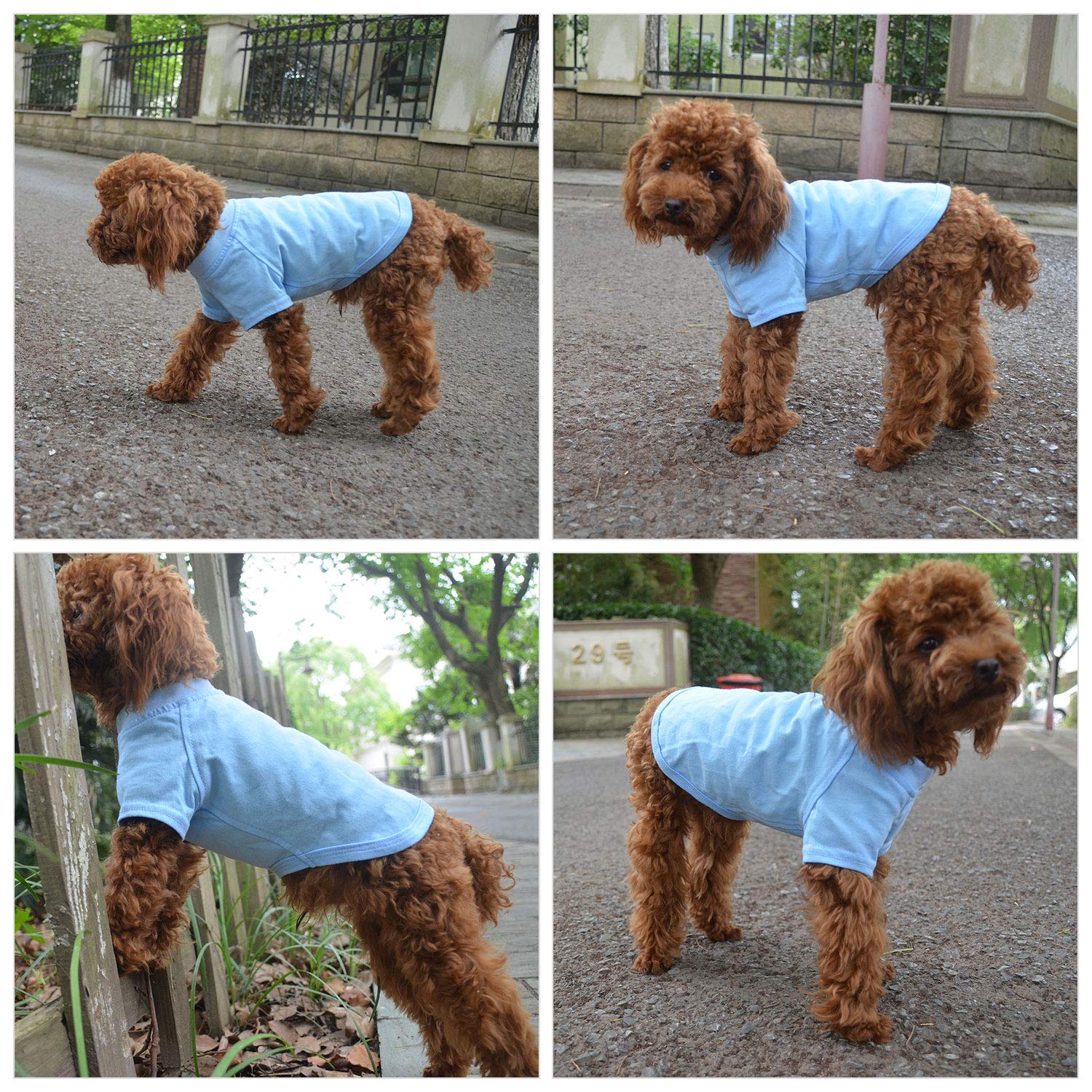 Lovelonglong basic shirt close-up reveals machine-wash friendly fabric for easy care.