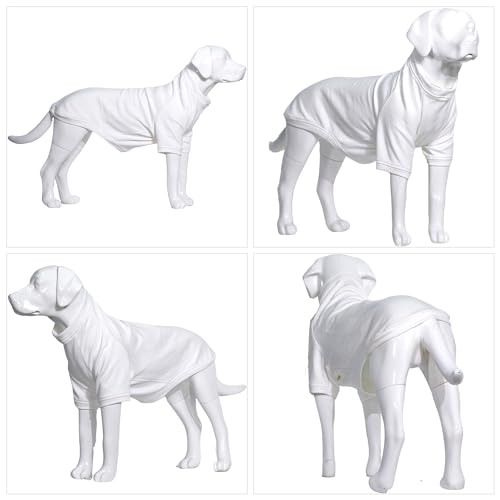 Lovelonglong pullover sweatshirt on-dog-sitting-cozy demonstrates daily warmth for dogs of all sizes