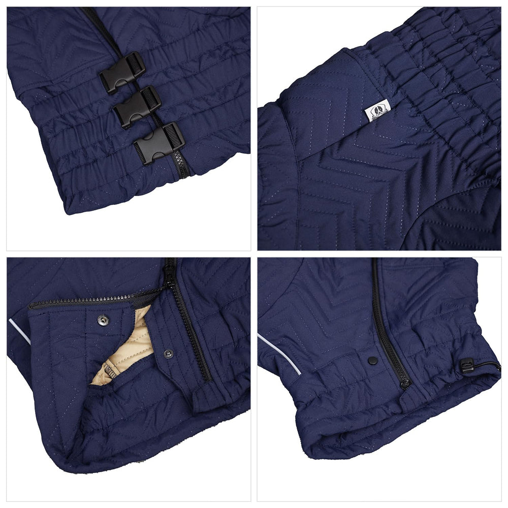 Lovelonglong Warm Dog Coat breathable inner fabric keeps dogs comfortable