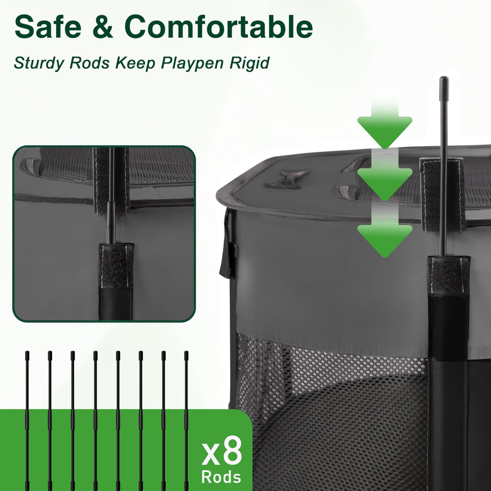Love's cabin carrying-case foldable design for travel-ready setup