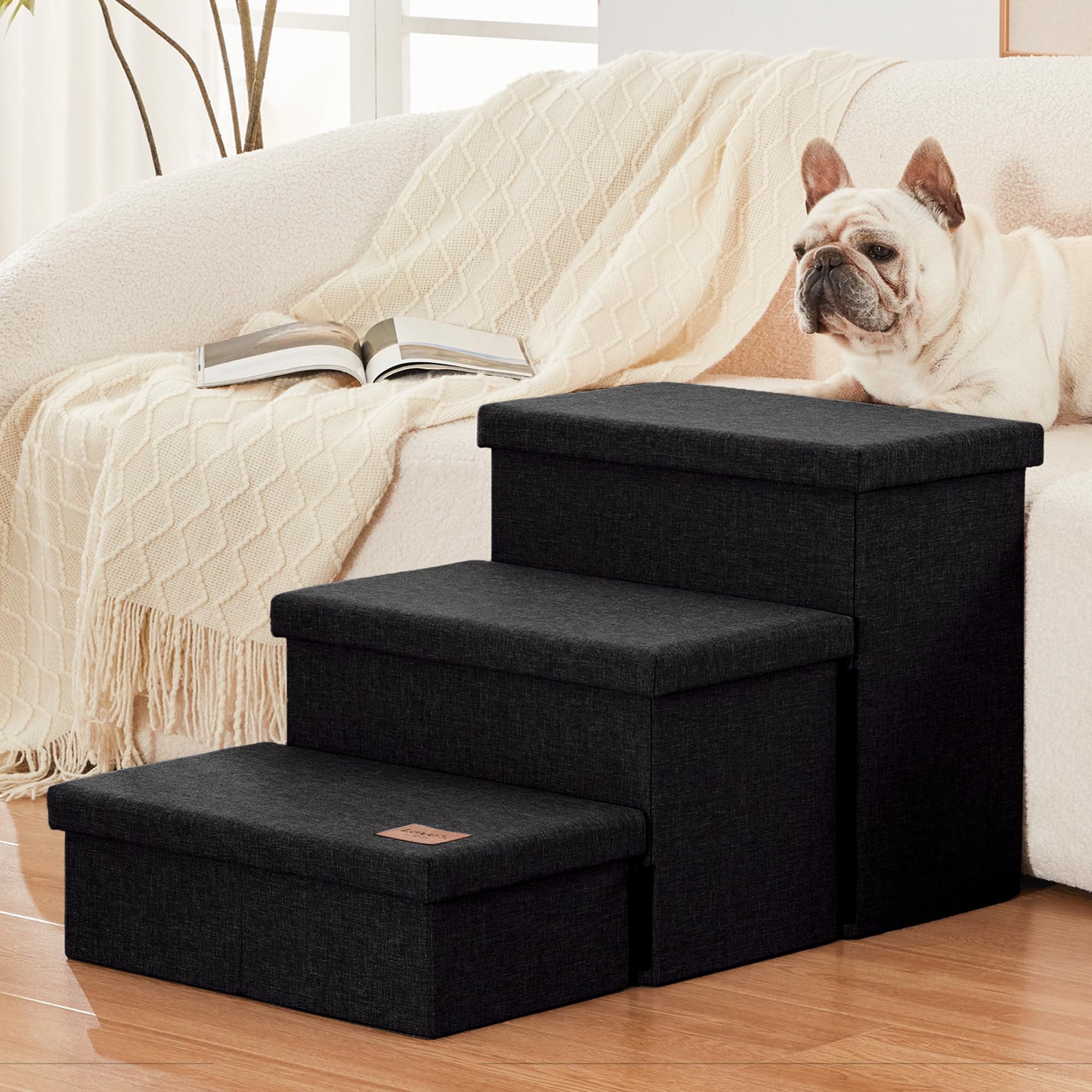 Love's Cabin 200-lb capacity supports large dogs with confidence.