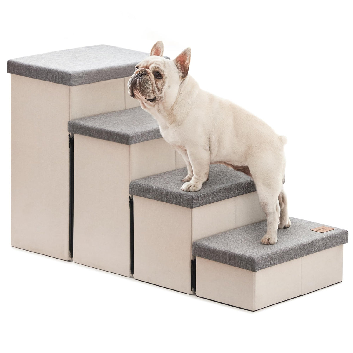 Love's cabin dog stairs assembly-video shows quick setup for pet owners
