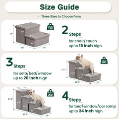 Love's cabin dog stairs assembly video showcases quick setup and confident use