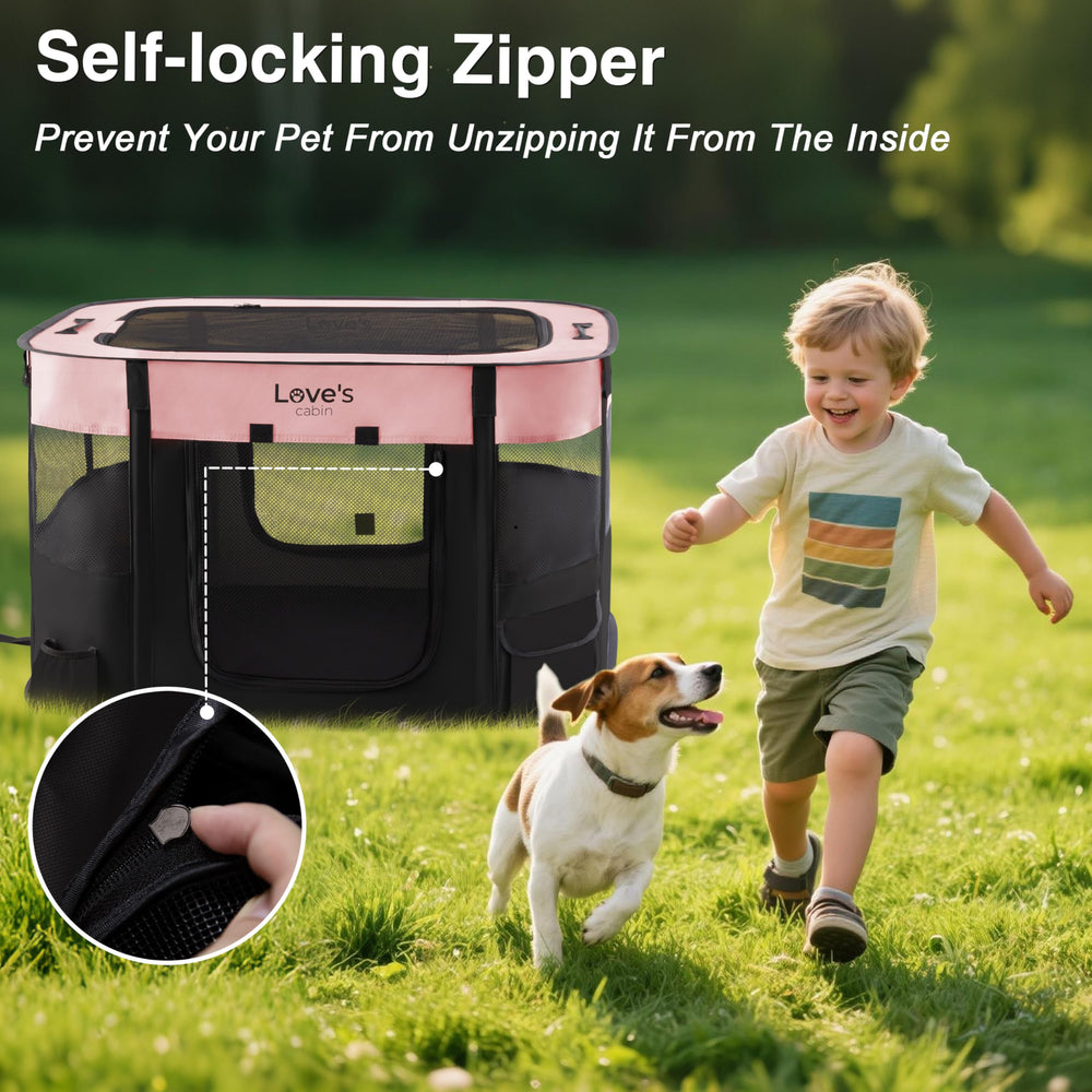 Love's cabin easy 30-second assembly for quick setup