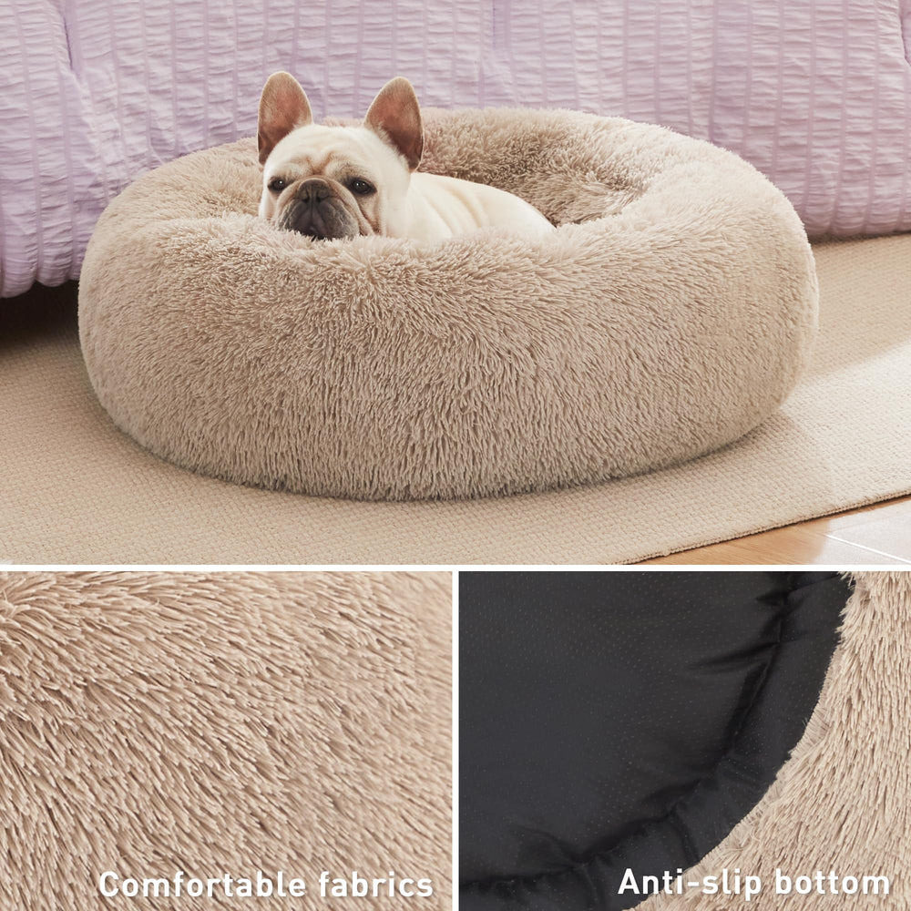 Love's cabin machine-washable pet bed for quick, easy cleaning.