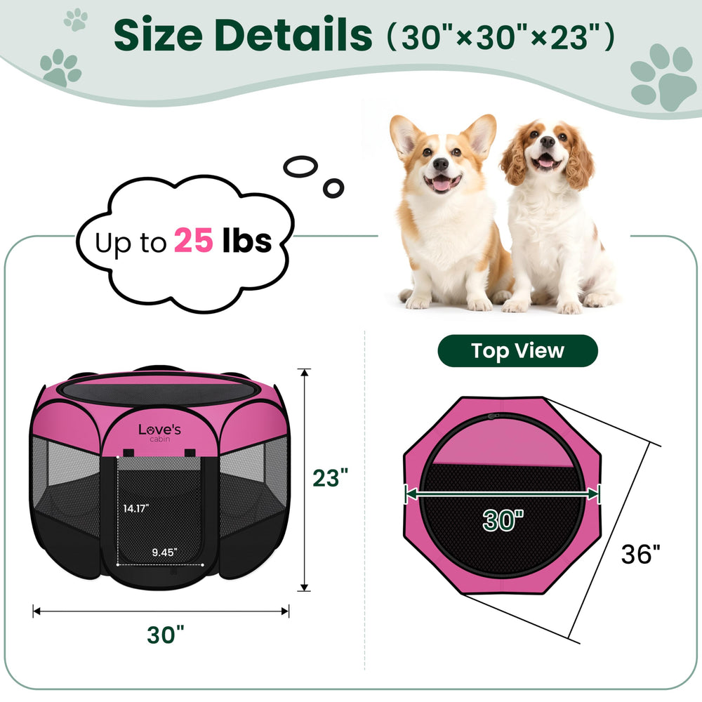 Love's cabin playpen removable zipper top offers shade and versatility