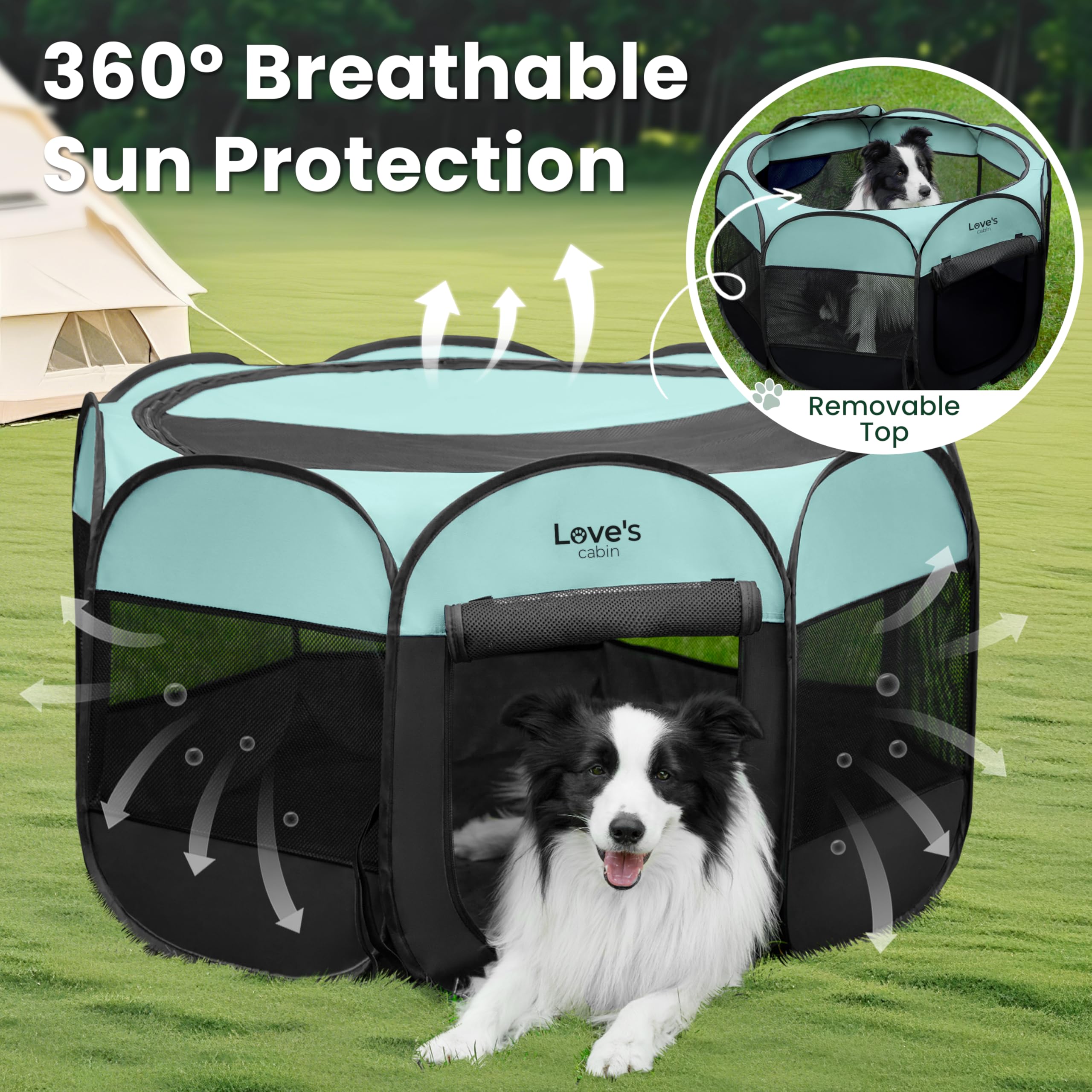 Love's cabin portable travel playpen ideal for trips and outdoors
