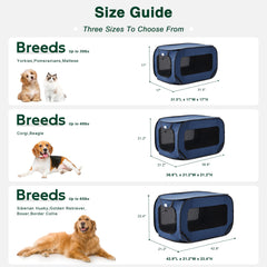 Love's cabin seatbelt straps securing kennel in car travel scenarios.