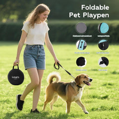 Love's cabin small dog playpen compact size for tiny pets up to 10 lbs