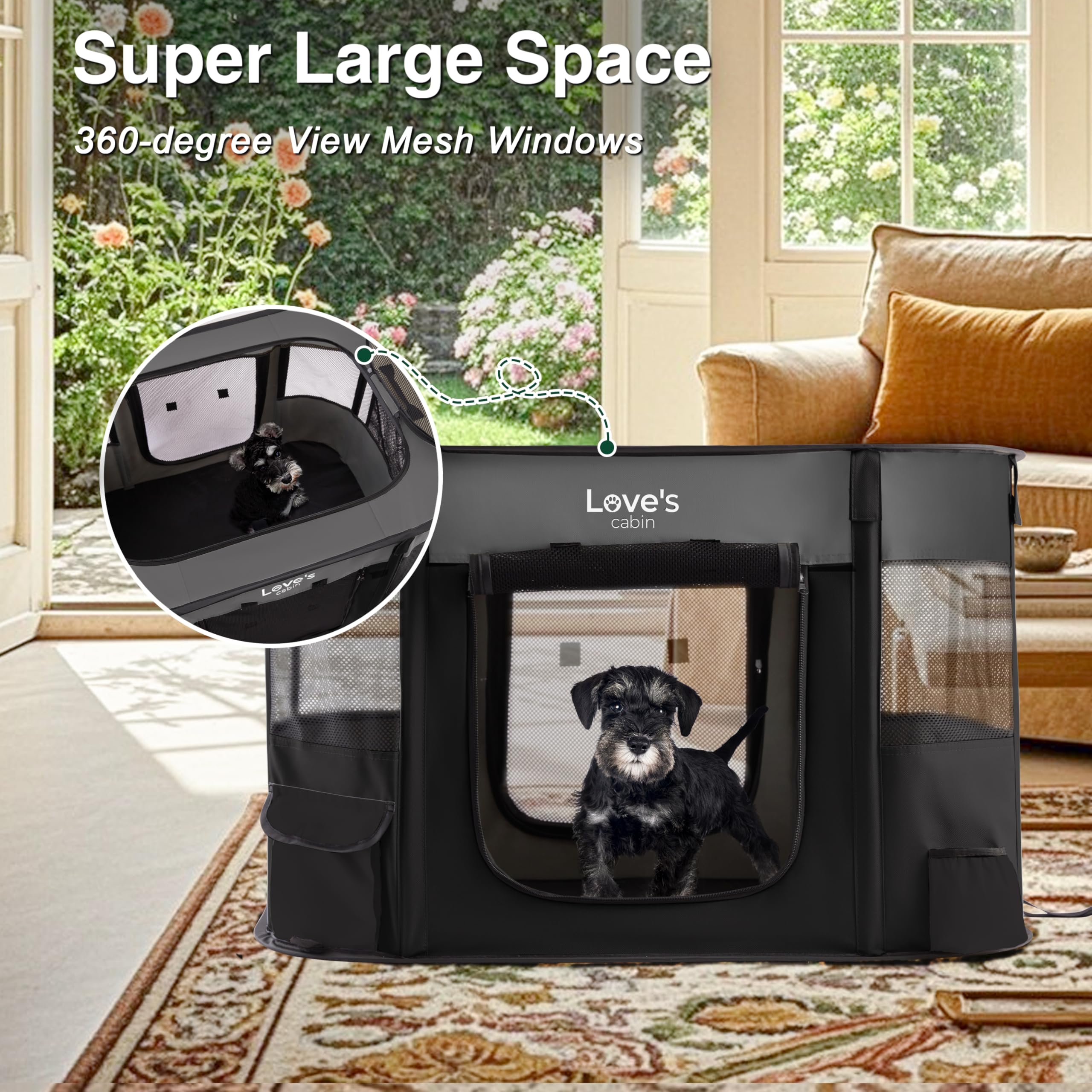 Love's cabin small-pets compatibility including puppies, kittens, cats