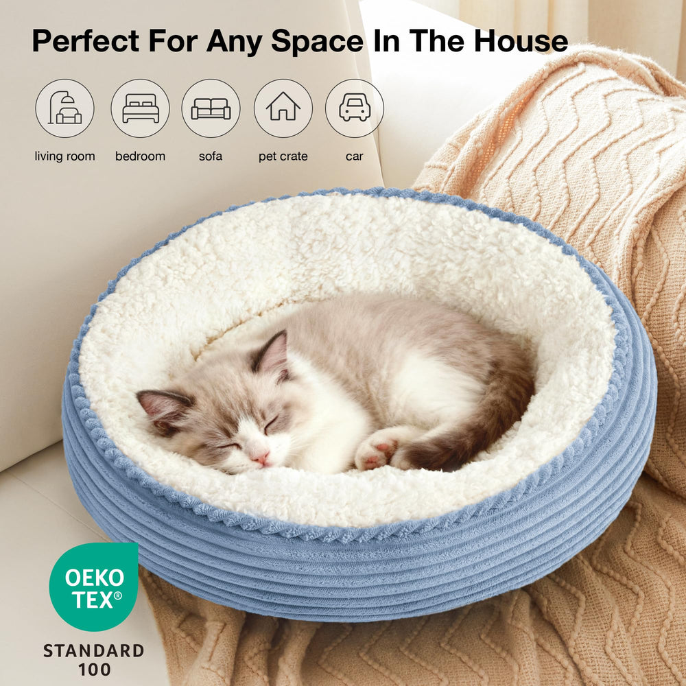 Love's cabin ultra-soft fabric close-up for premium pet comfort