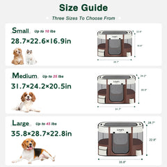 Love's cabin playpen zipper-access door for easy entry and exit.