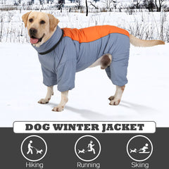 LOVINFURBABY HazeBlue coat open-zip demonstrates easy on/off design.