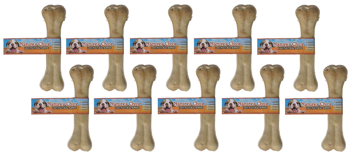 Loving Pets Dlv4706 pressed rawhide bone offers durable chew and potential tartar control