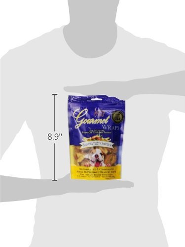 Loving Pets nutrition label closeup provides ingredient transparency for informed treat choices.