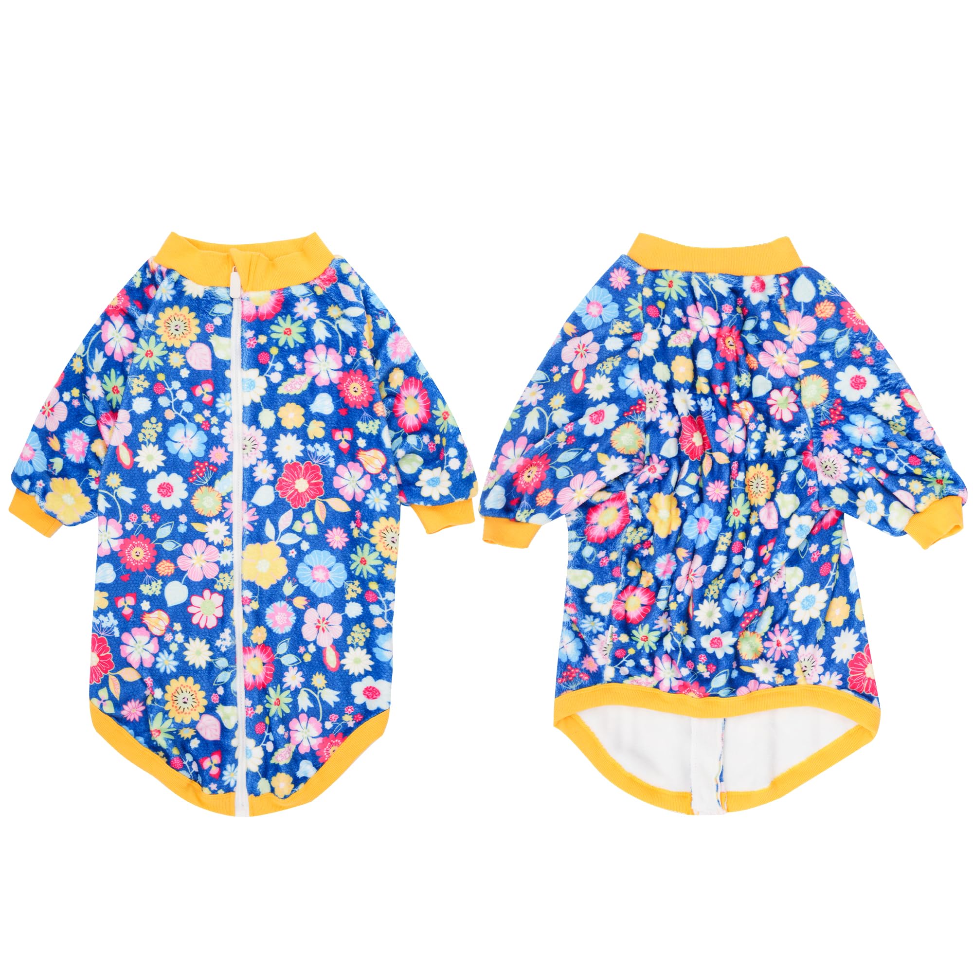 LovinPet Indoor outdoor wear blue keeps dogs comfy on cold days