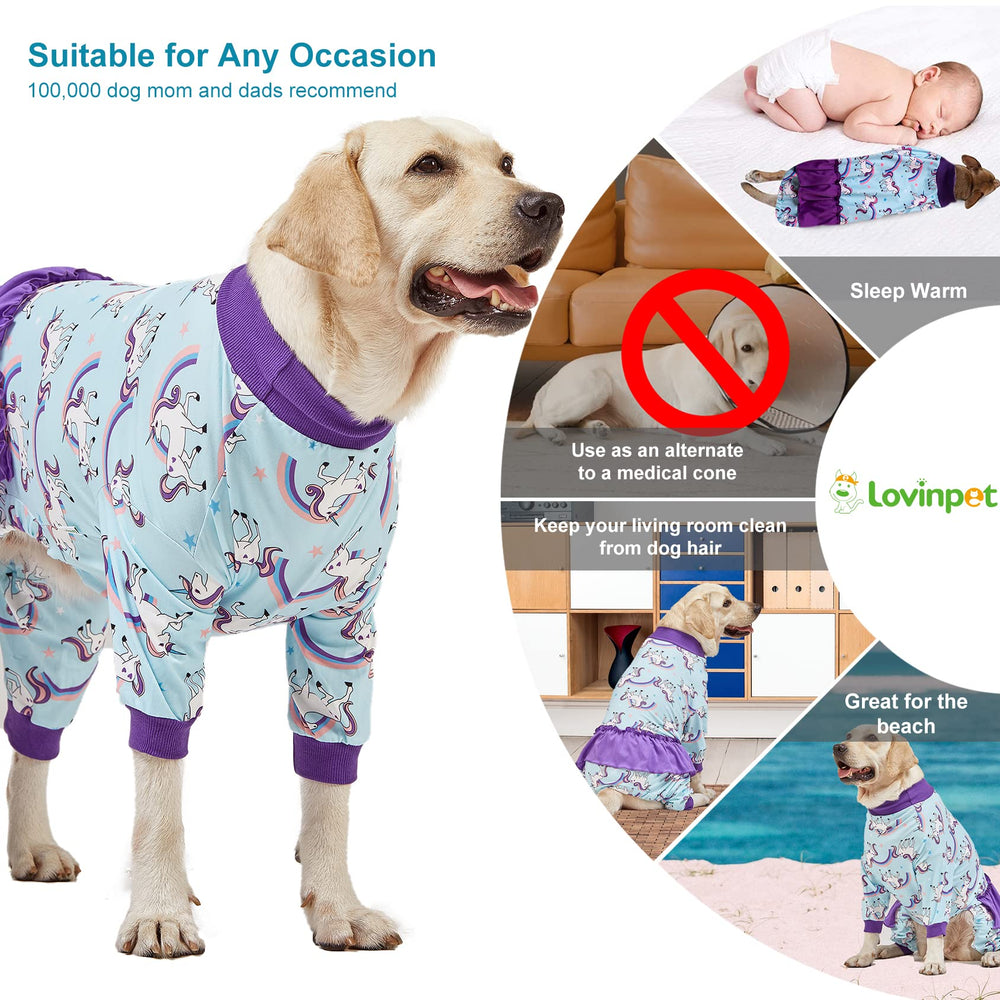 LovinPet sleep-friendly pajamas helping dogs settle at night