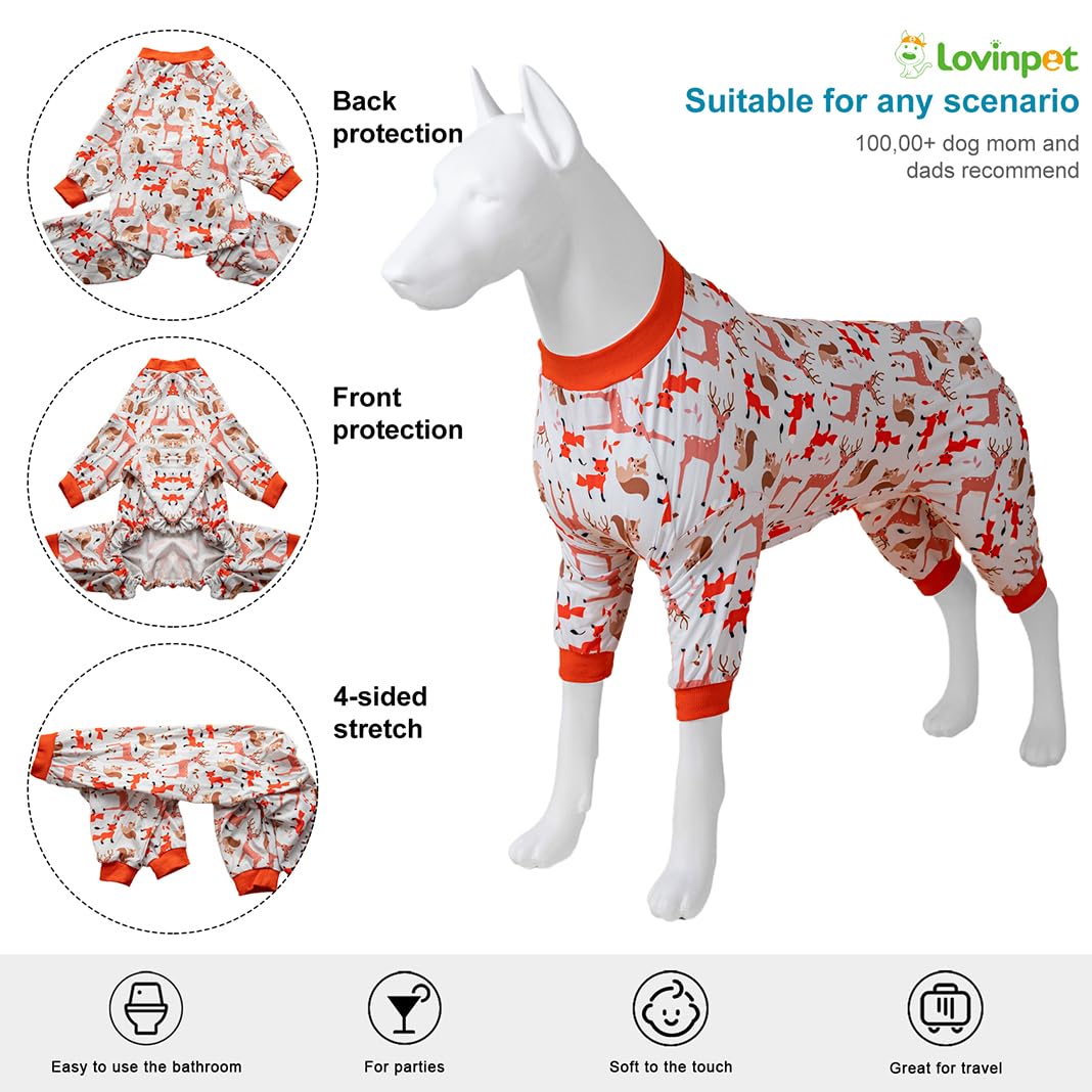 LovinPet critters-cream-print-jumpsuit-01: fade-resistant print for daily wear