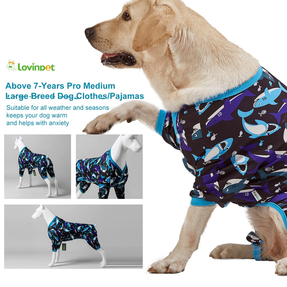LovinPet whale-design neckline and cuffs add style while enhancing fit.