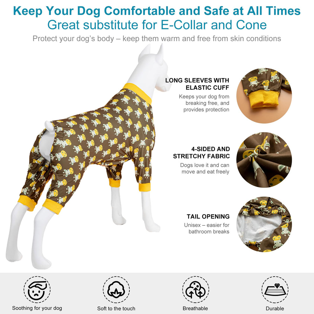 LovinPet dog pajamas warm-comfort cotton, breathable fabric for cozy naps.