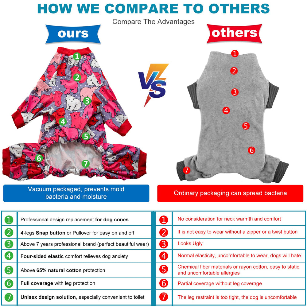 LovinPet all-season dog pajama suits year-round comfort.