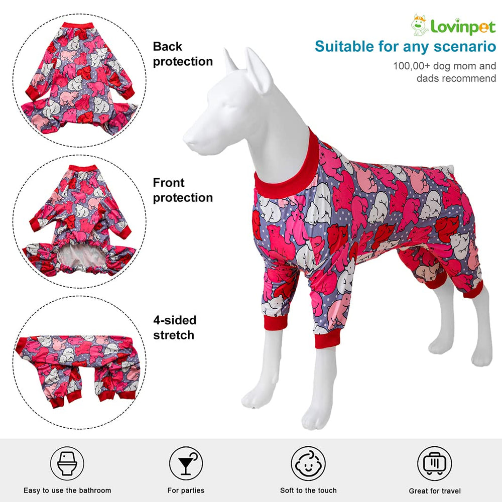 LovinPet Dog Pijama polar fleece for sun protection and warmth.