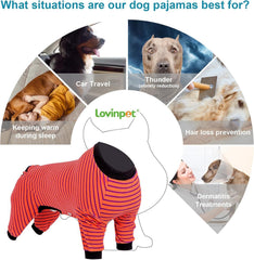 LovinPet dog PJS medium pure cotton fabric close-up showing breathable material.