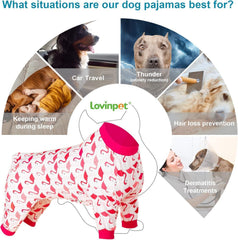 LovinPet soft 65% cotton fabric closeup of the pjs