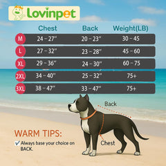 LovinPet dog recovery suit abdomen cut and open end provides easy toilet access