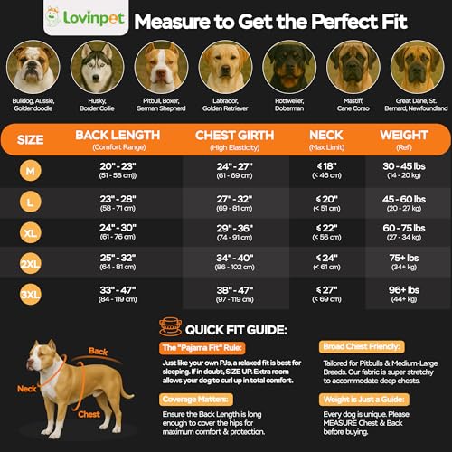 LovinPet post-surgery dog shirt image helps prevent licking while staying comfortable.
